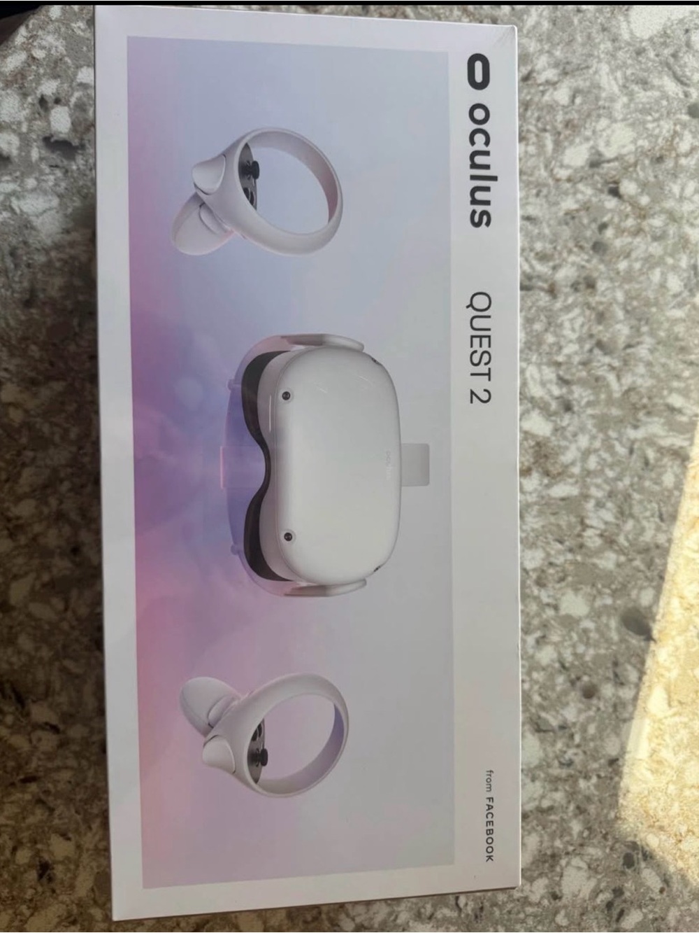 Oculus Quest 2 VR Headset and Controllers - White